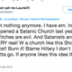 Image for article titled Satanic Temple Threatens to Sue Twitter for Religious Discrimination After They Were Threatened With Arson